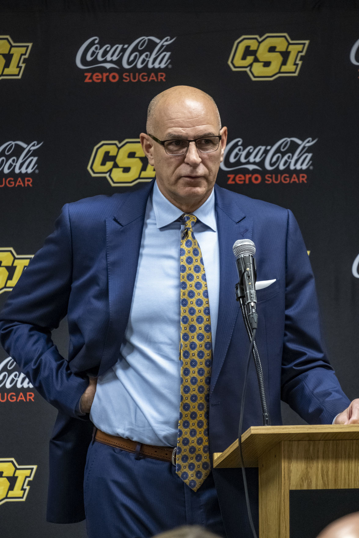 Jeff Reinert press conference